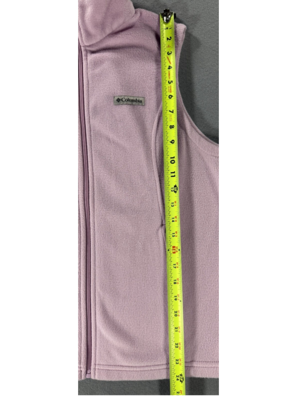 Columbia Benton Springs Vest Women’s Medium Blush Pink Fleece EUC - Picture 14 of 16
